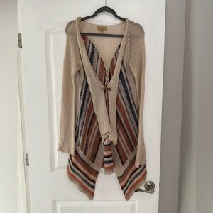 Beulah Vintage Boho Knit Cardigan L